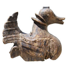 Antique Eroded Burmese Duck