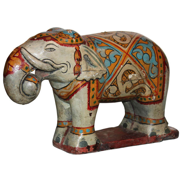 Burmese Painted Elephant