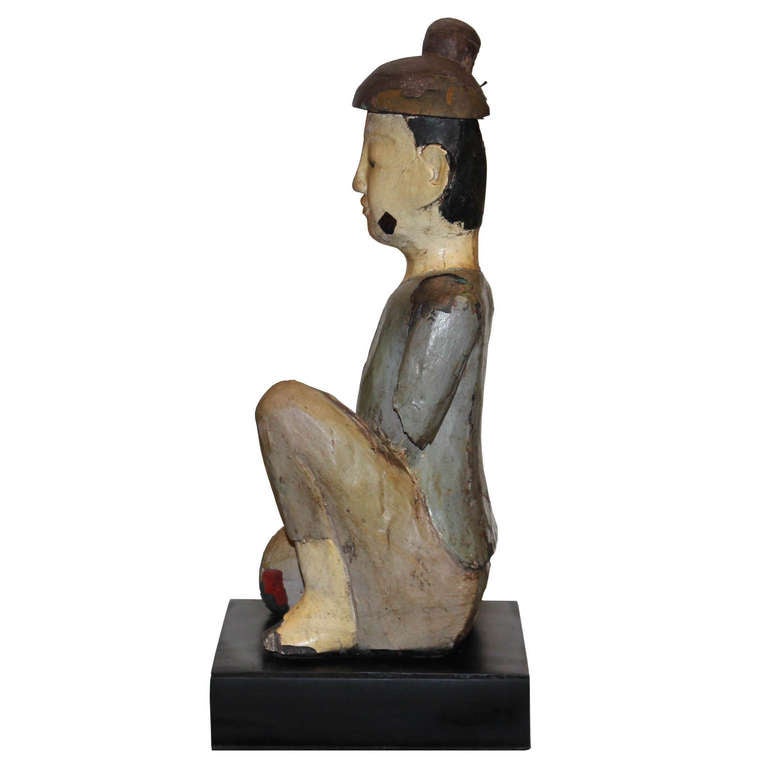 Mid-20th Century Burmese Kneeling Nat