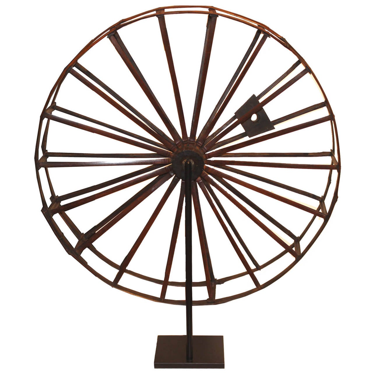 Japanese Bamboo Weaving Wheel at 1stDibs