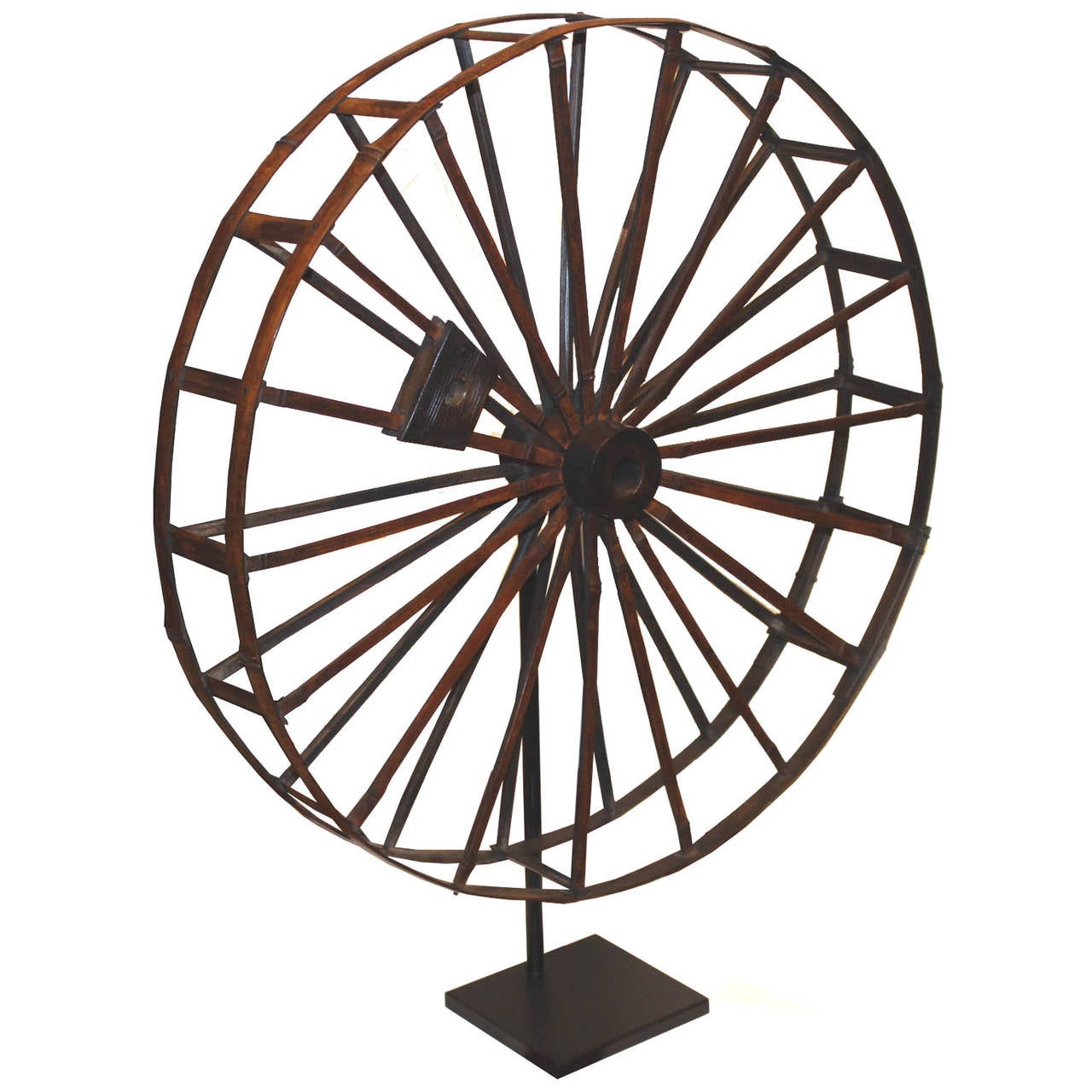 Japanese Bamboo Weaving Wheel at 1stDibs