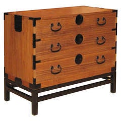 Japanese Three Drawer Chest