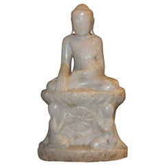 Marble Sitting Buddha