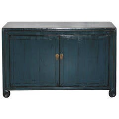 Blue Scroll Leg Buffet