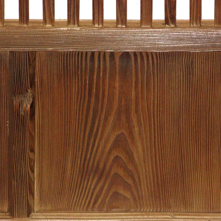 20th Century Japanese Temple Door