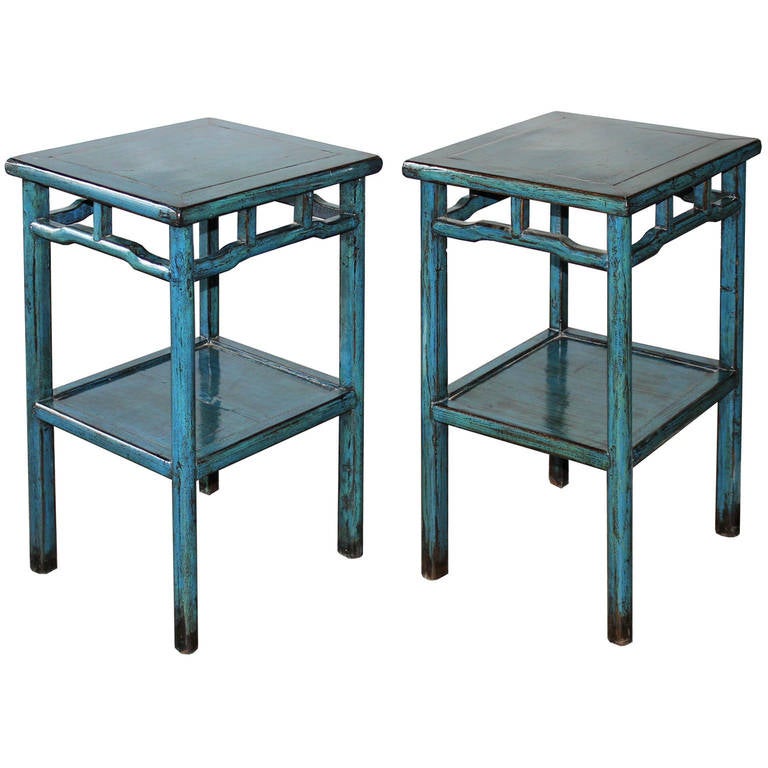 Blue Tea Table