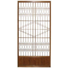 Japanese Cypress Door Panel