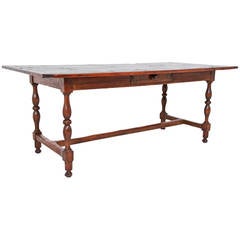 19th Century Pine Farmhouse Table