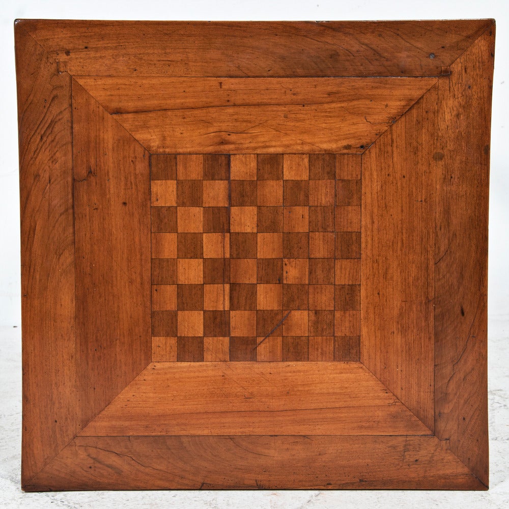 Italian Neoclassical Table with Inlaid Game Board, circa 1830 1