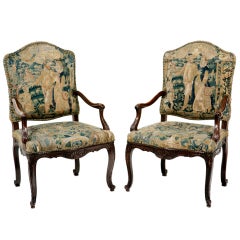 Pair of 19th Century French Arm Chairs