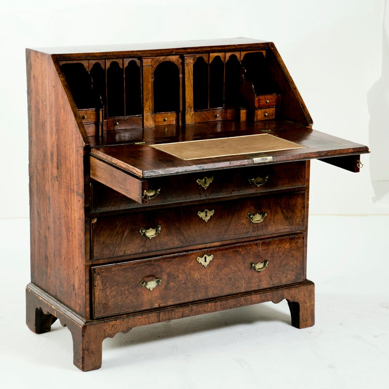 18th Century and Earlier George II Walnut Desk