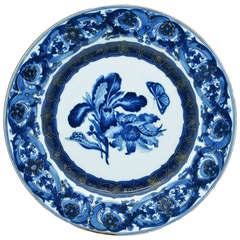 Maria Sibylla Merian Chinese Export Porcelain Plate Circca 1730