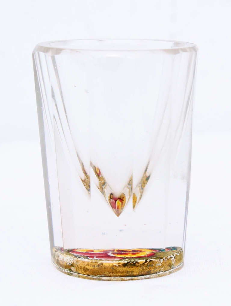 Aesthetic Movement Elegant Austrian Shot Glass