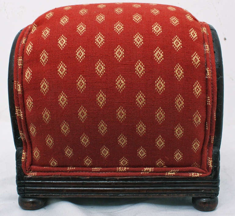 Swedish Empire Gout Stool In Excellent Condition In San Francisco, CA