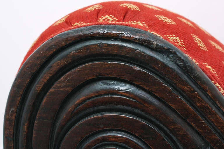 Swedish Empire Gout Stool 4