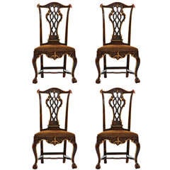 Four 18th Century Portuguese Chairs