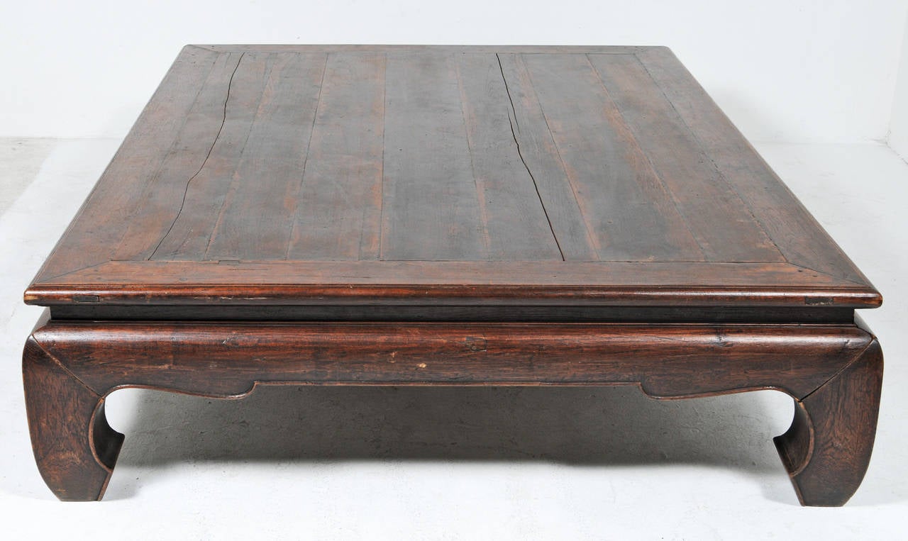 Ming Large South East Asian Kang Table or Bed, circa 1880