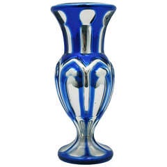 Varnish Vase, Blue Luster