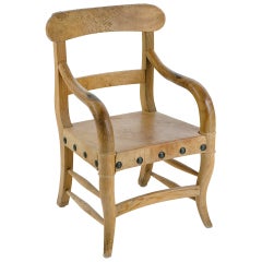 Rustic Michael Taylor Chair