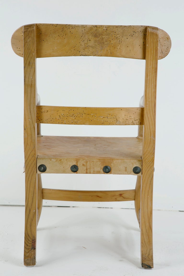 Rustic Michael Taylor Chair 2