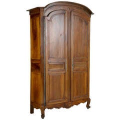 Antique 18th Century Louis XVI French Fruitwood Armoire