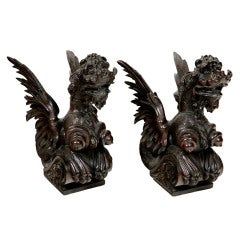 Pair of Grotesques