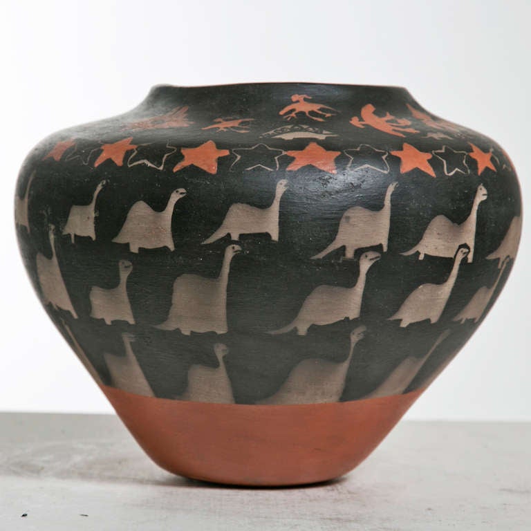dinosaur with bowl head