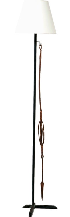 African "Spear" Floor Lamp