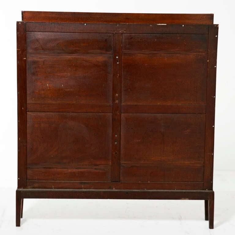 A Shallow English Mahogany Bookcase George III / Regency 1