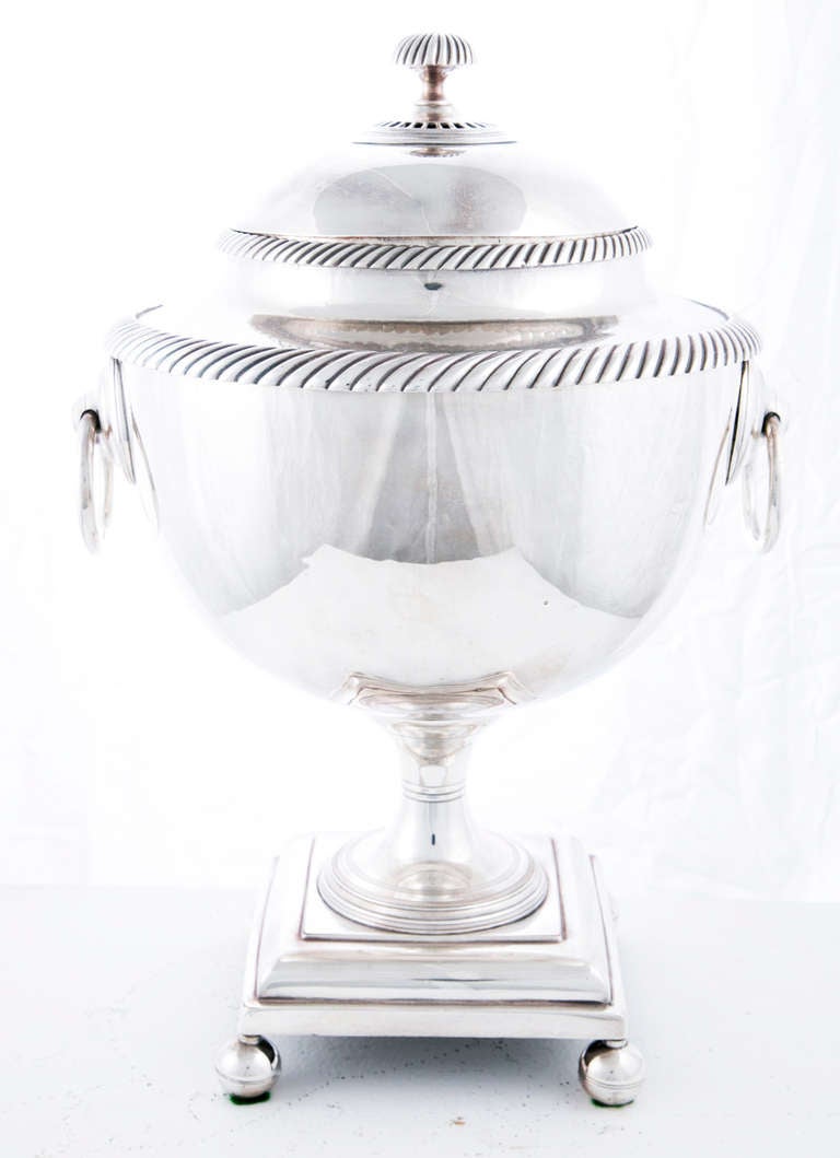 Regency Silver Plate Hot Water Urn 3
