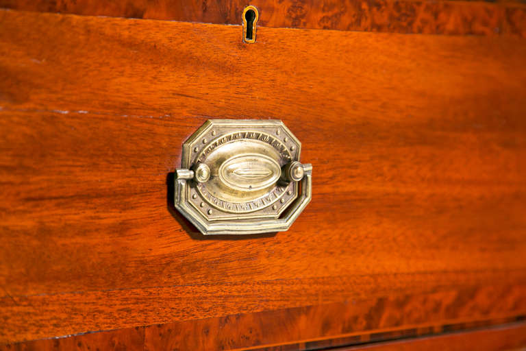 Edwardian Mahogany Inlaid Small Bookcase 1