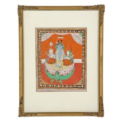 Antique Framed Indian Miniature