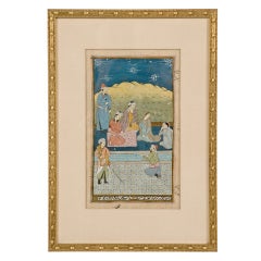 Framed Islamic Miniature