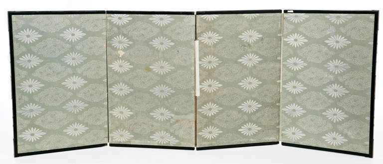 Small Four-Panel Screen, Japanese Meji Period 2