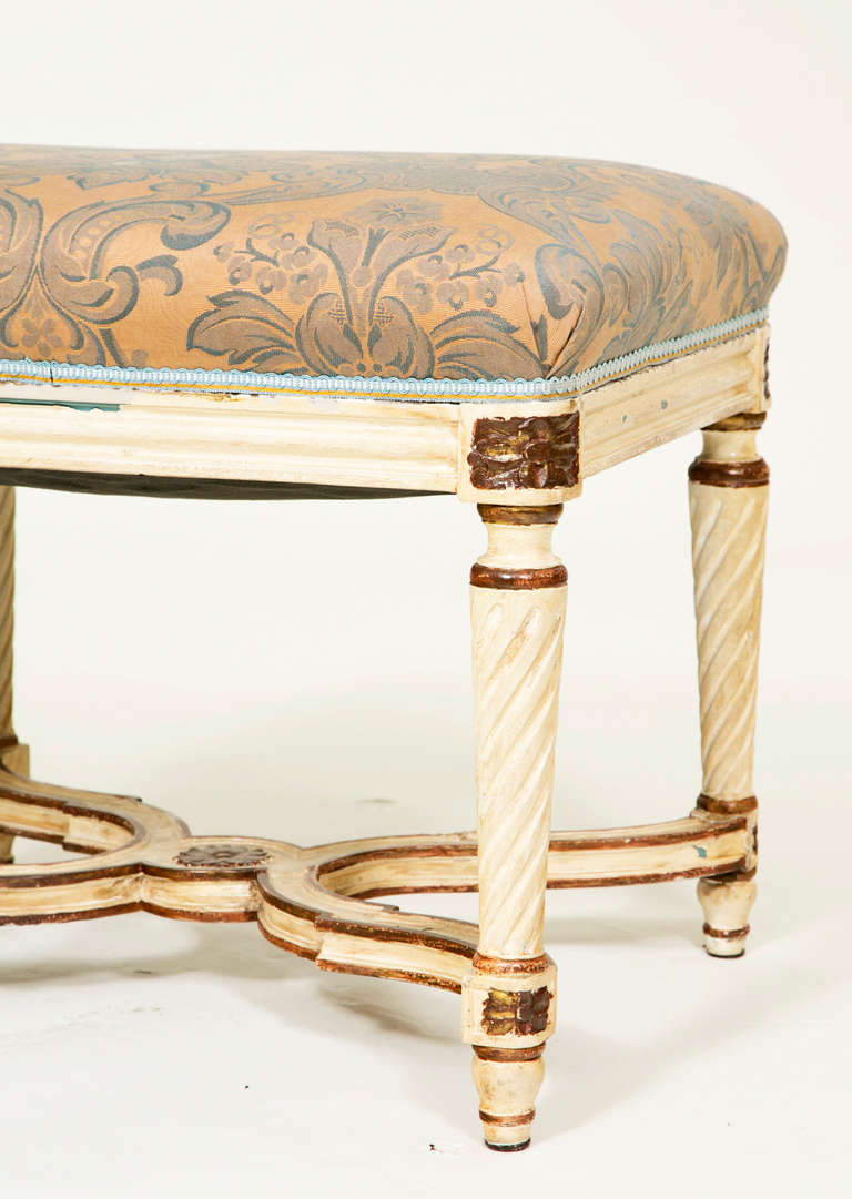 Louis XVI Pair of Early 20th Century Upholstered Benches