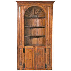 Late 18th century English Corner Cupboard – Cabinet