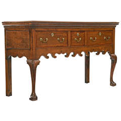 Georgian Oak Dresser Base