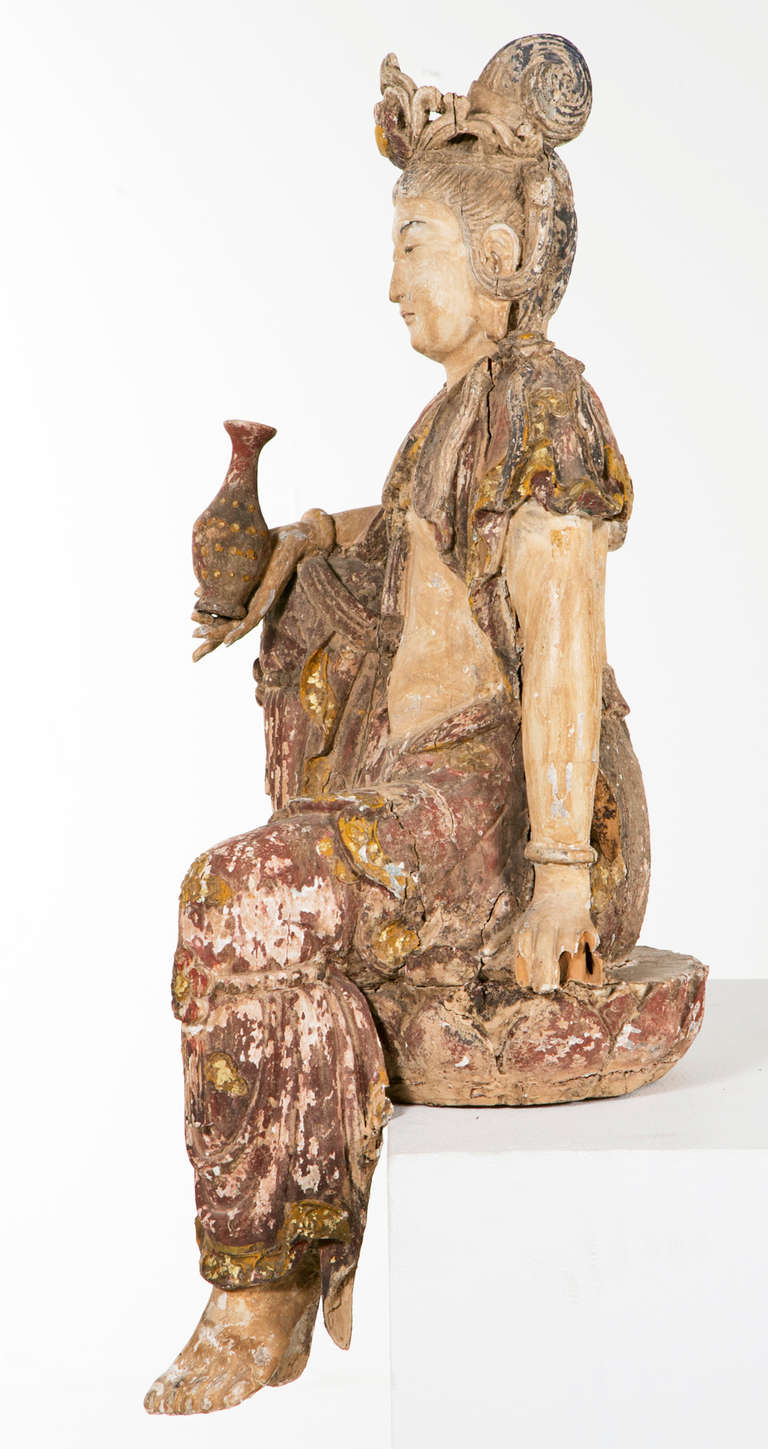 Moon or Water Goddess, China, Early Ming Style 3
