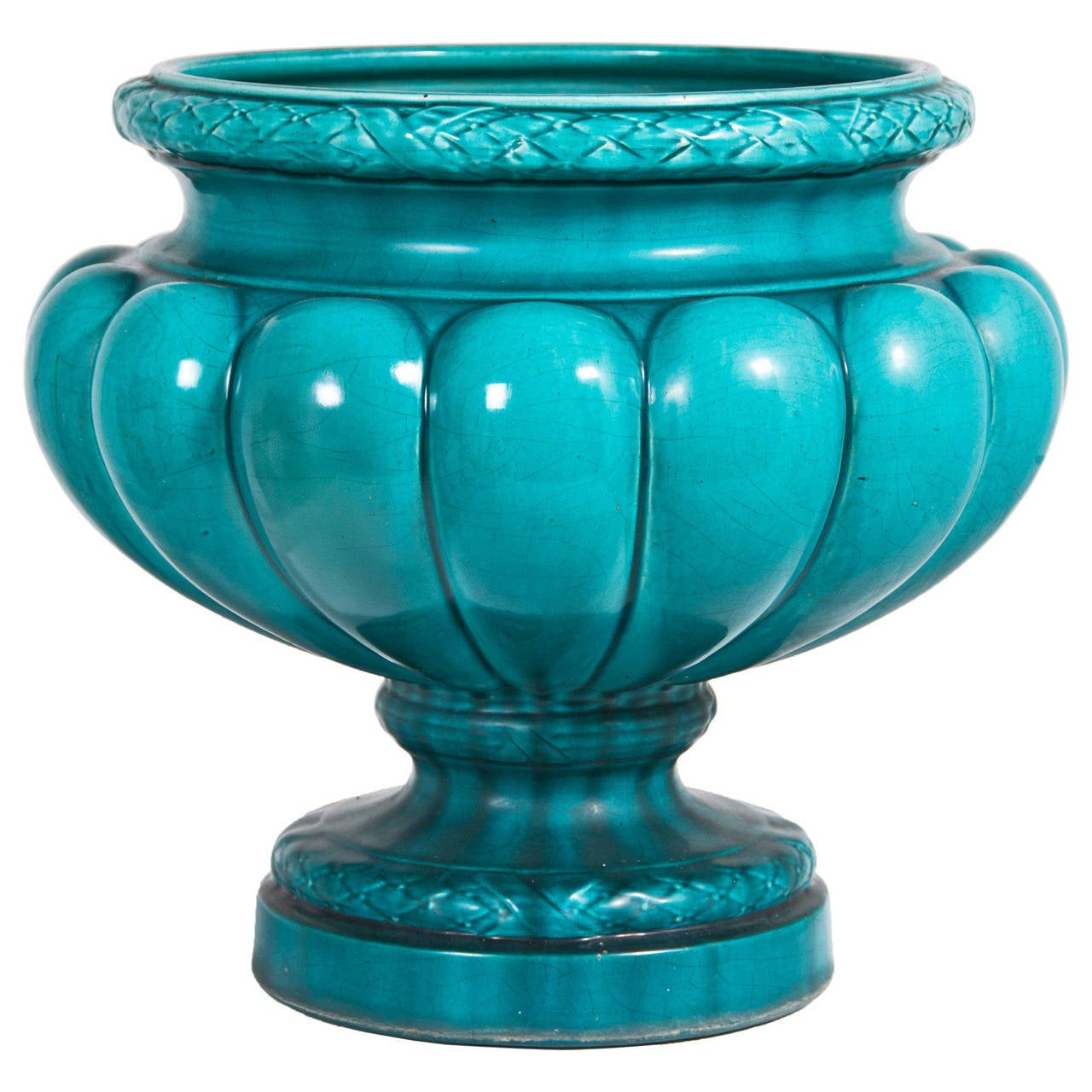 large majolica planters