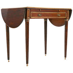 Louis Philippe Brass mounted writing table / desk