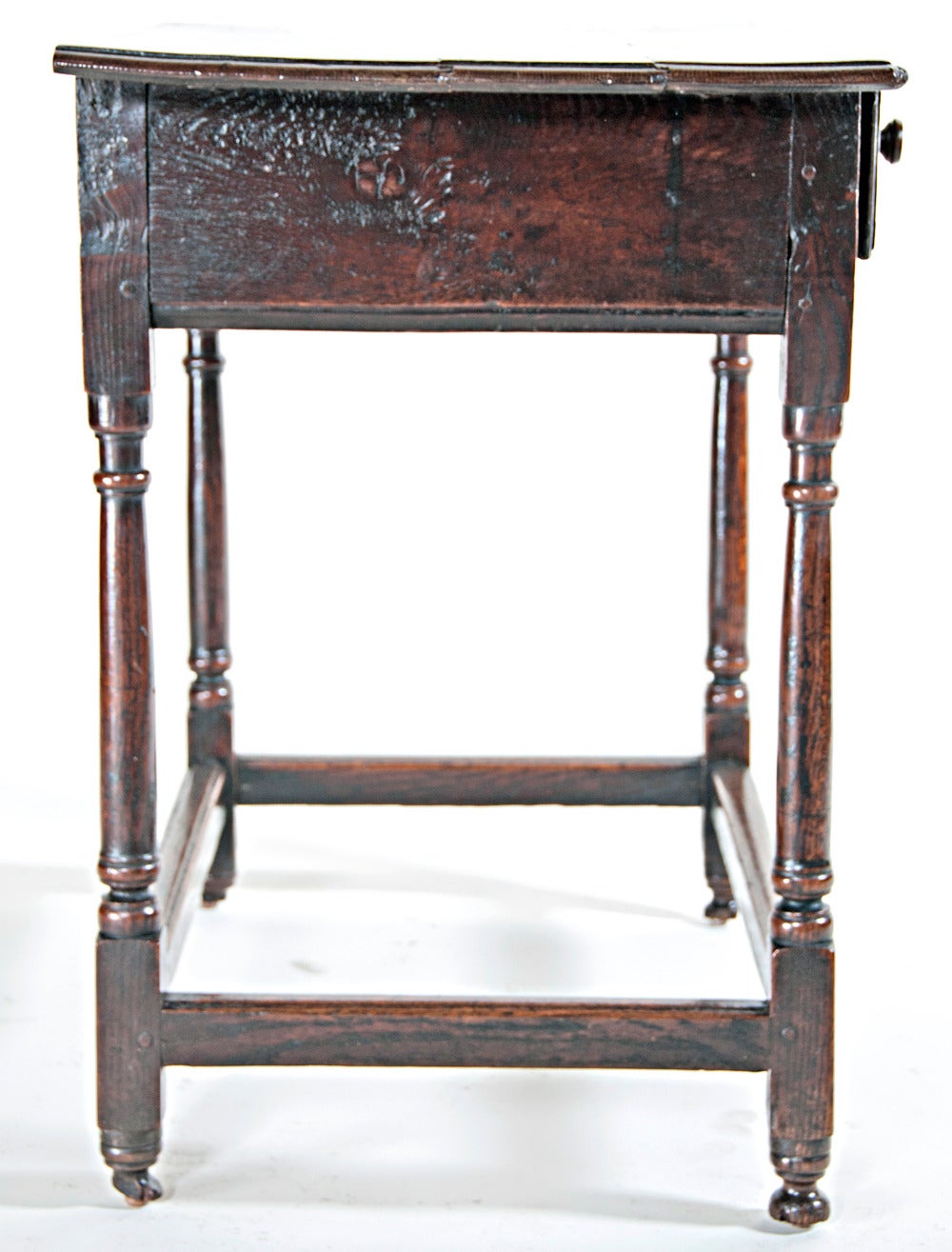 Georgian Oak Tavern or Side Table, England, 1730