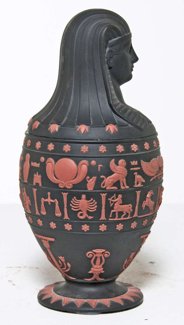 English Wedgewood Canopic Jar