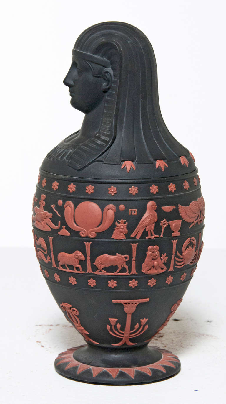 20th Century Wedgewood Canopic Jar
