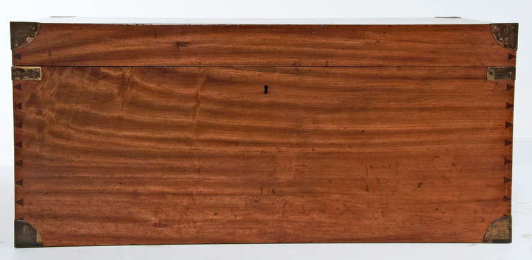 Hardwood Campaign Trunk