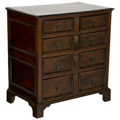 Oak English Chest of Drawers