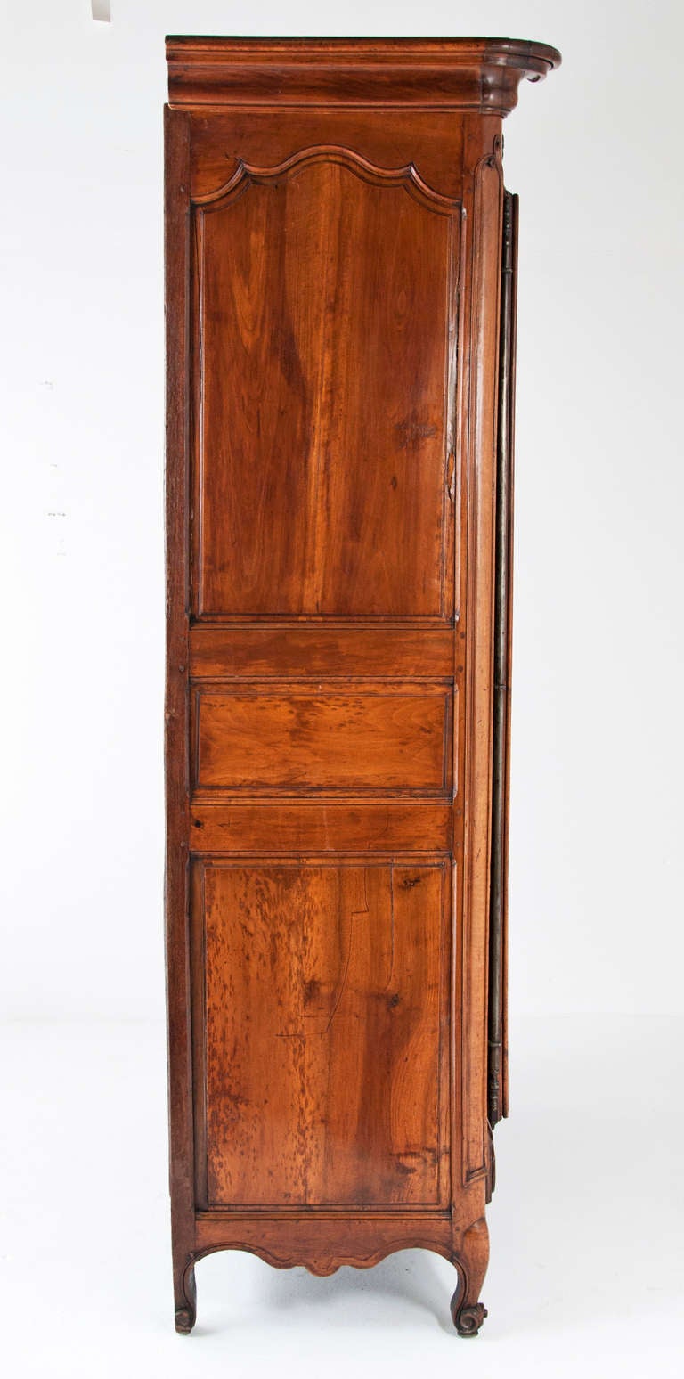 Walnut Chateau Armoire In Good Condition In San Francisco, CA