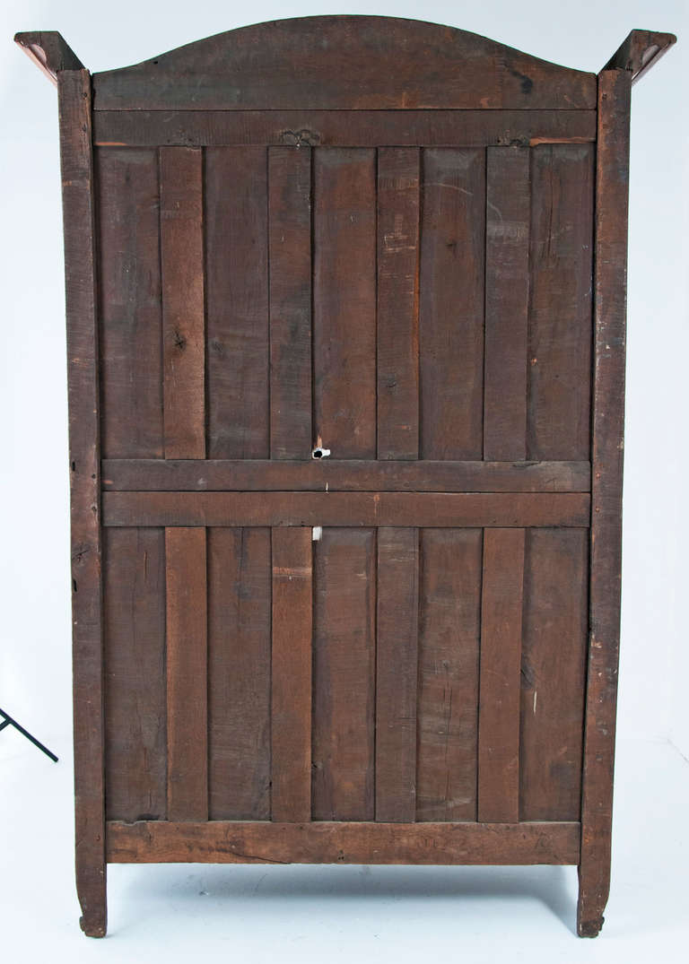 18th Century and Earlier Walnut Chateau Armoire