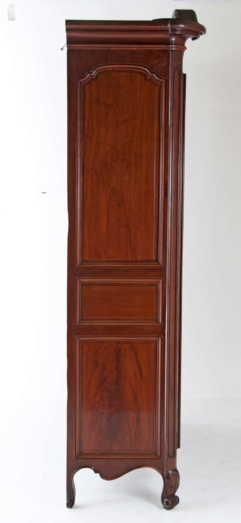 Fruitwood Chateau Armoire c. 1740 3