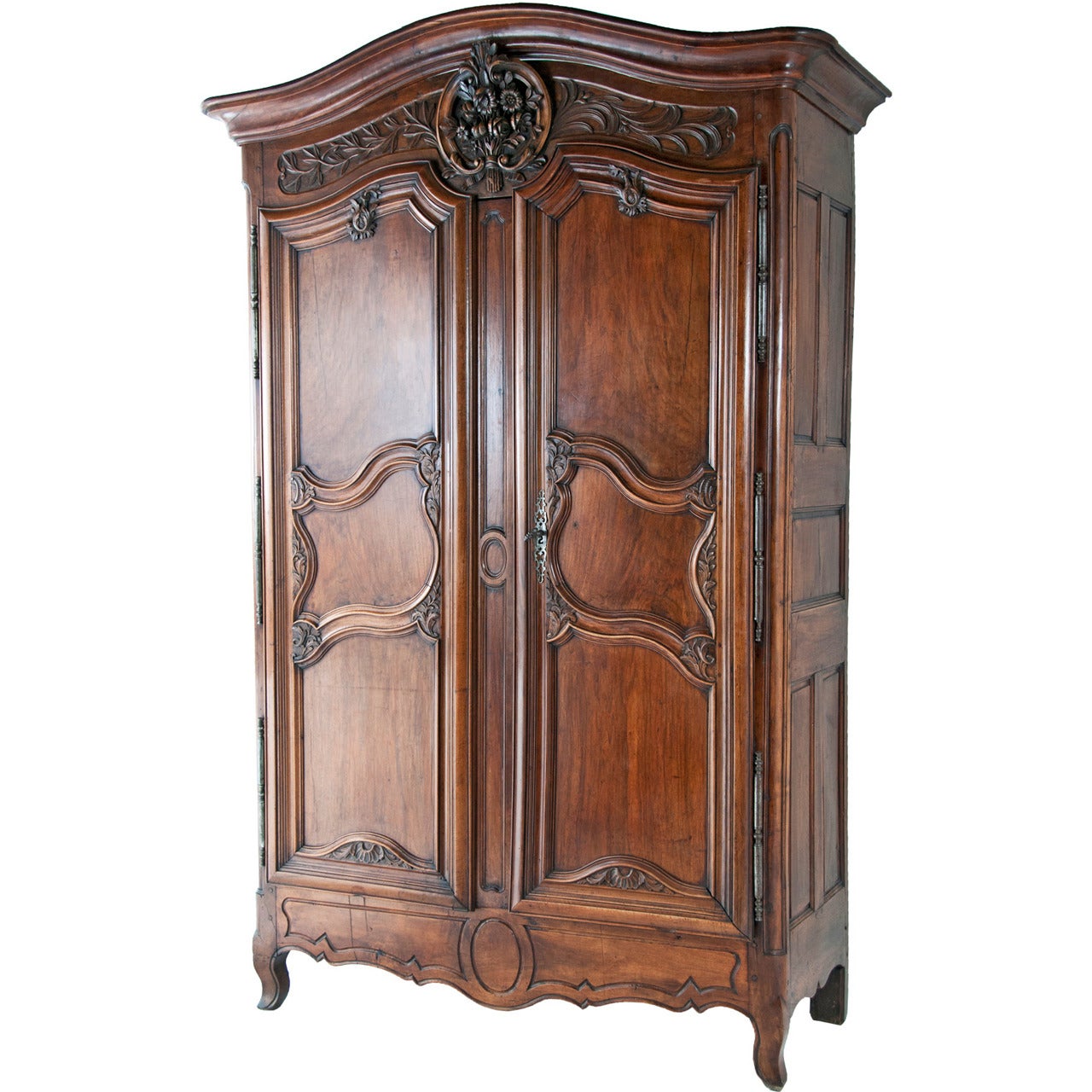 Walnut Chateau Armoire