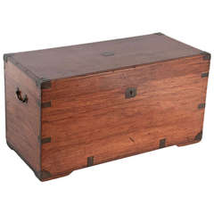 Antique Campaign Trunk